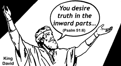 King David desire truth flat